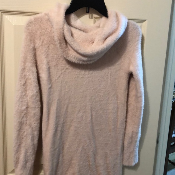 faux fur bodycon dress